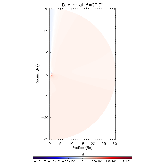 Br meridional plane 90.0°