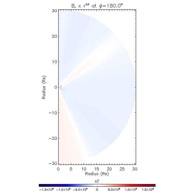 Br meridional plane 180.0°