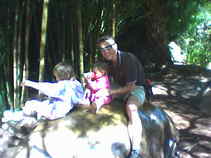 04-02 (daddy and girls on hippo)