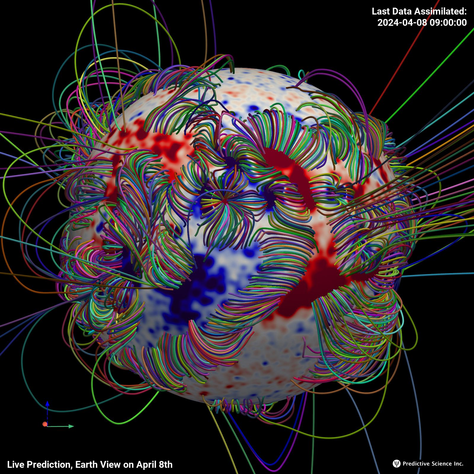 Selected Magnetic Field Lines