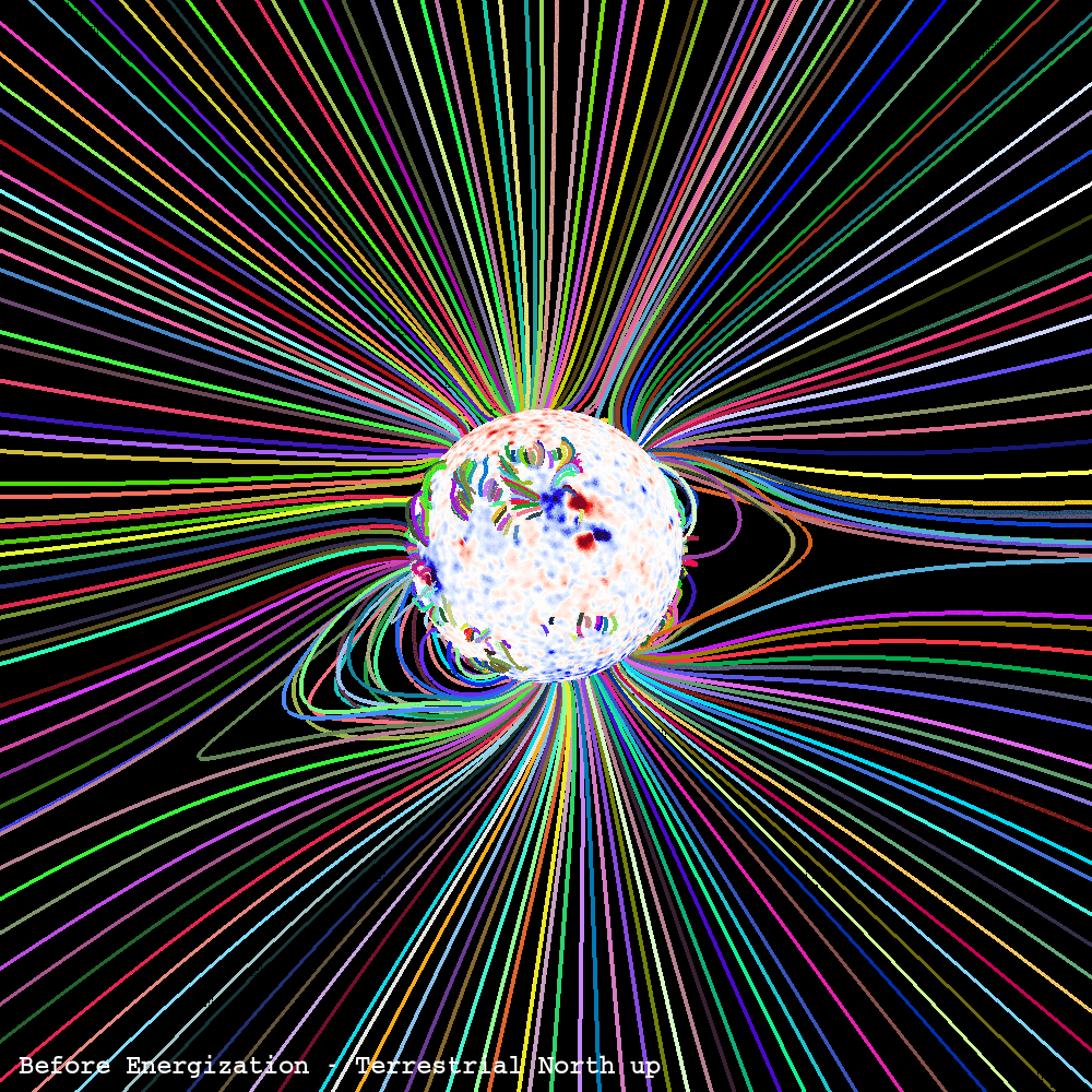 Magnetic Field Lines (Before Energization)