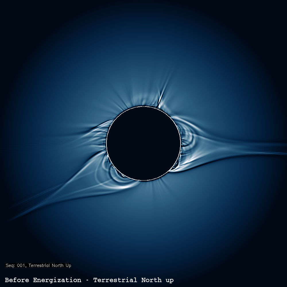 Wavelet-filtered Polarized Brightness (Before Energization)