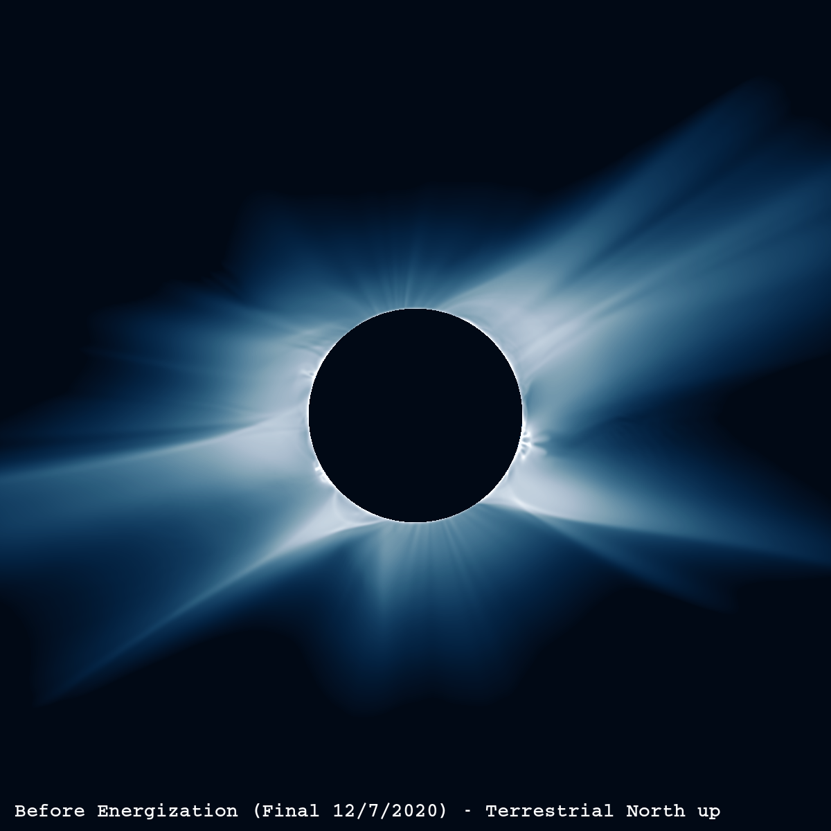 Log Brightness, Unsharp Masked (Before Energization)