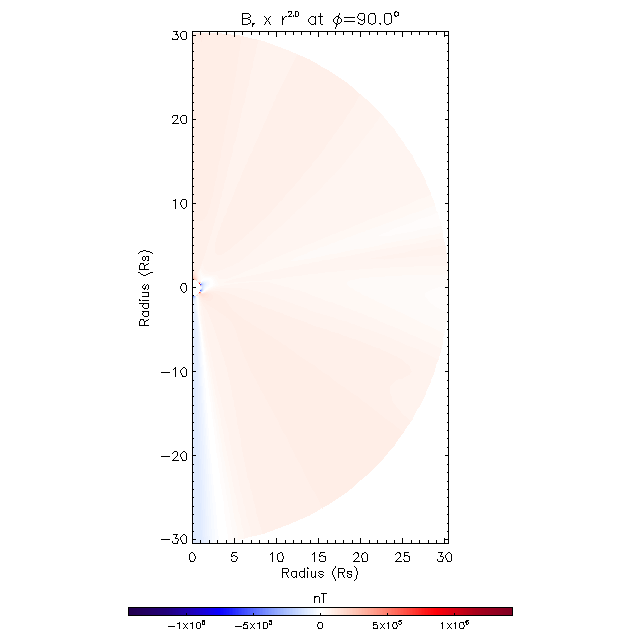 Br meridional plane 90.0°