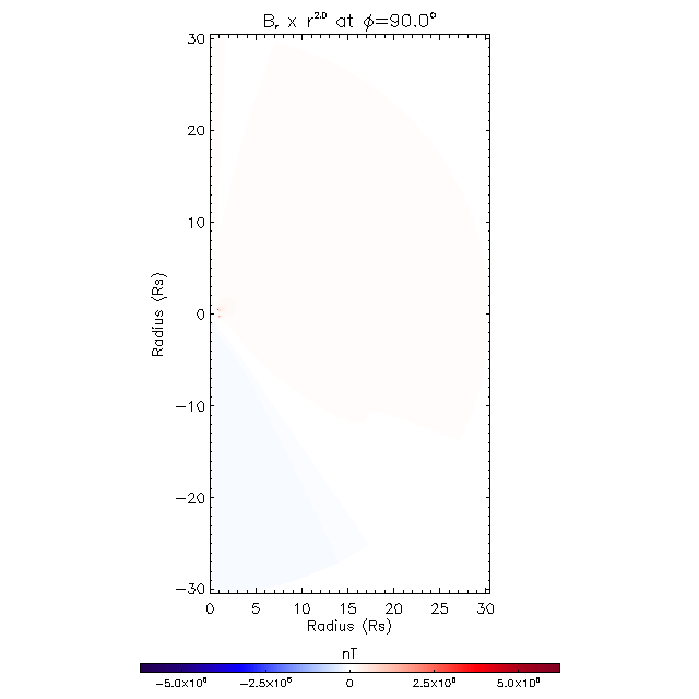 Br meridional plane 90.0°