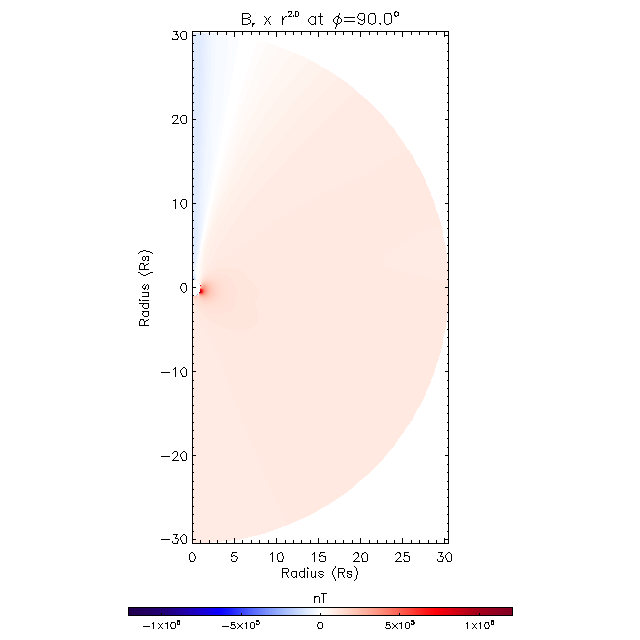 Br meridional plane 90.0°