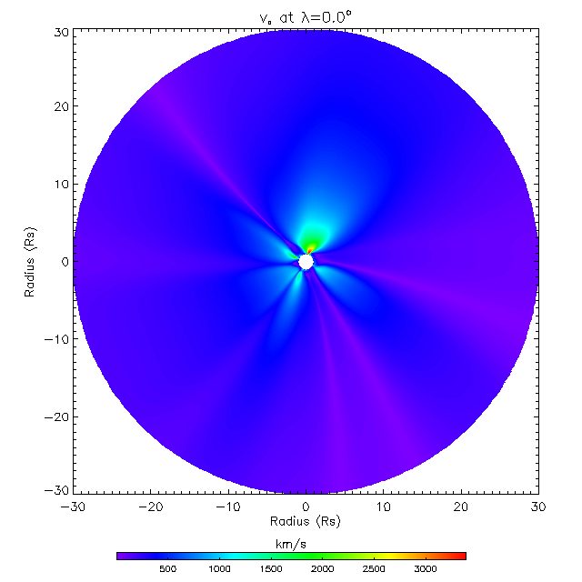 Va equatorial plane 0.0&deg;