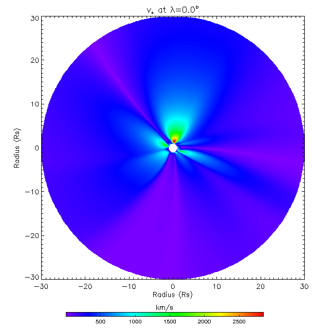 Va equatorial plane 0.0&deg;