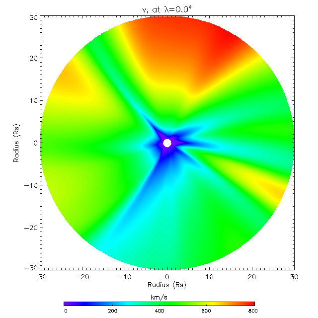 Vr equatorial plane 0.0&deg;