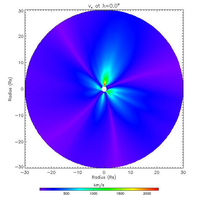 Va equatorial plane 0.0&deg;