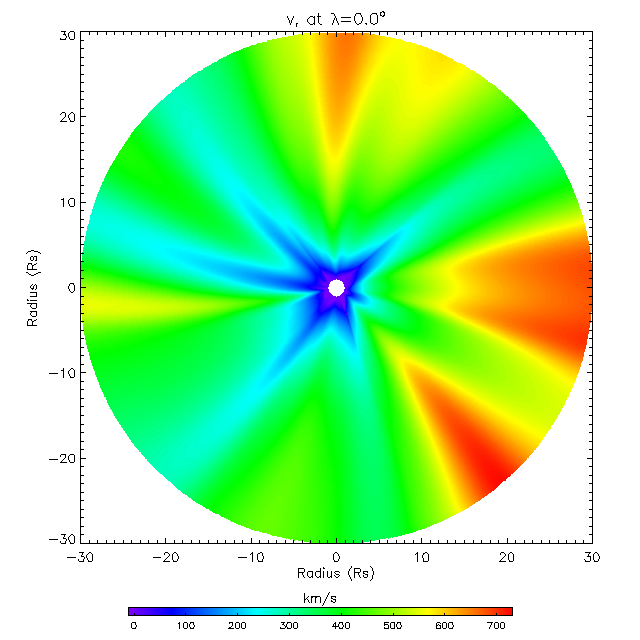 Vr equatorial plane 0.0&deg;