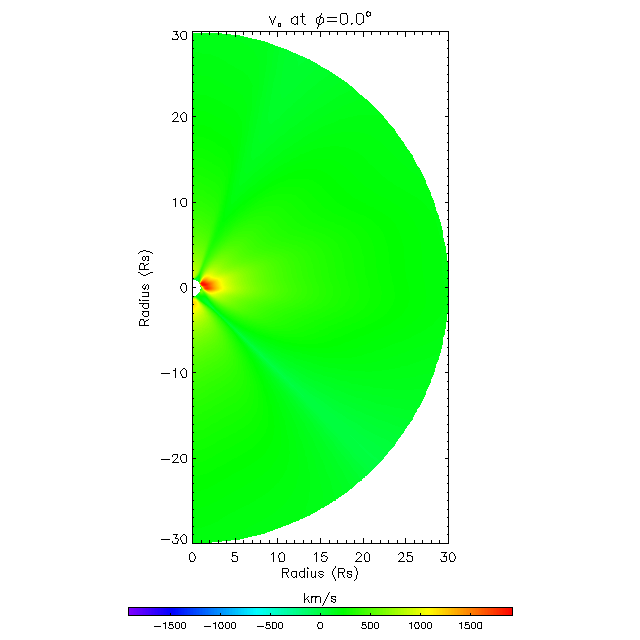 Va meridional plane 0.0&deg;