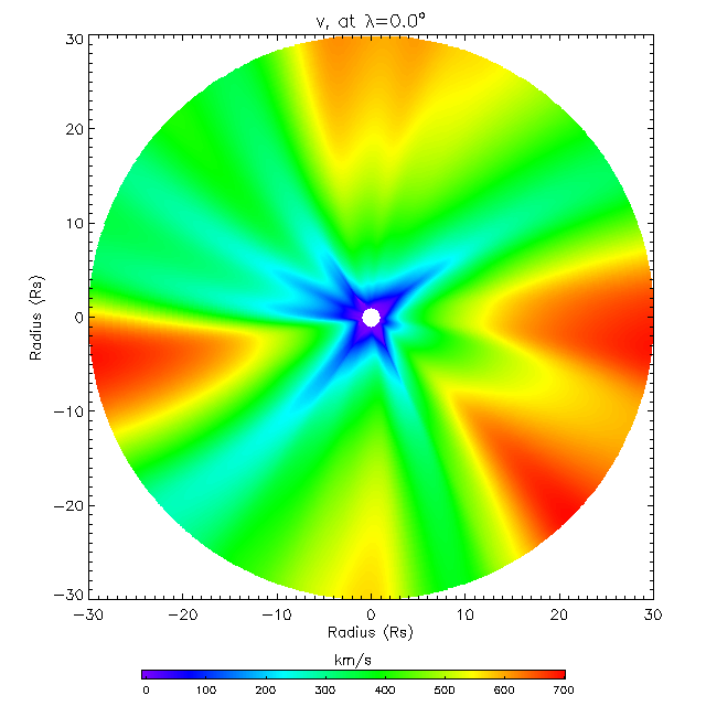Vr equatorial plane 0.0&deg;