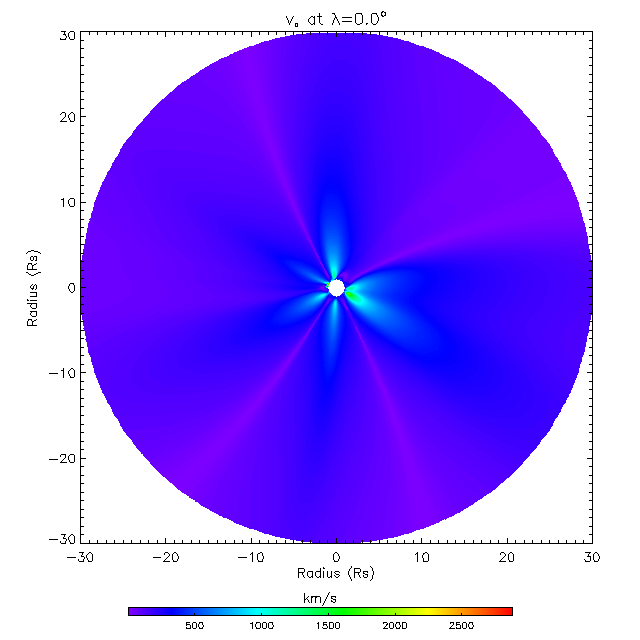 Va equatorial plane 0.0&deg;