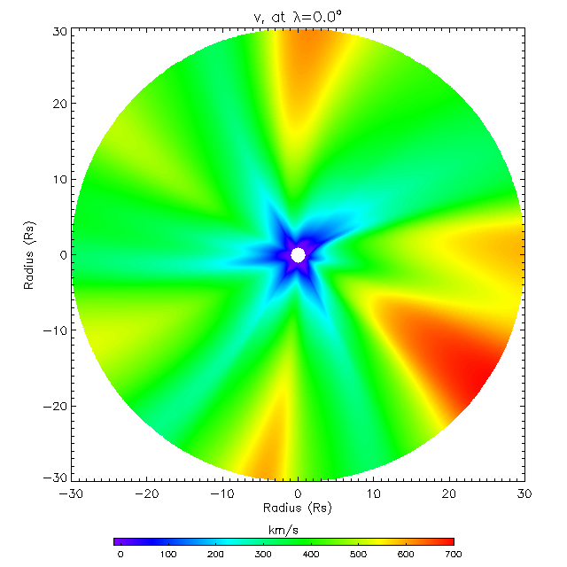 Vr equatorial plane 0.0&deg;