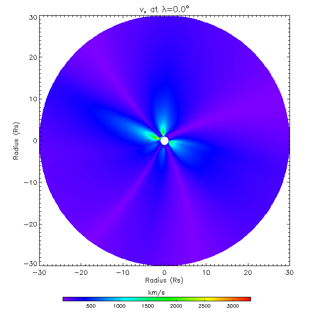 Va equatorial plane 0.0&deg;