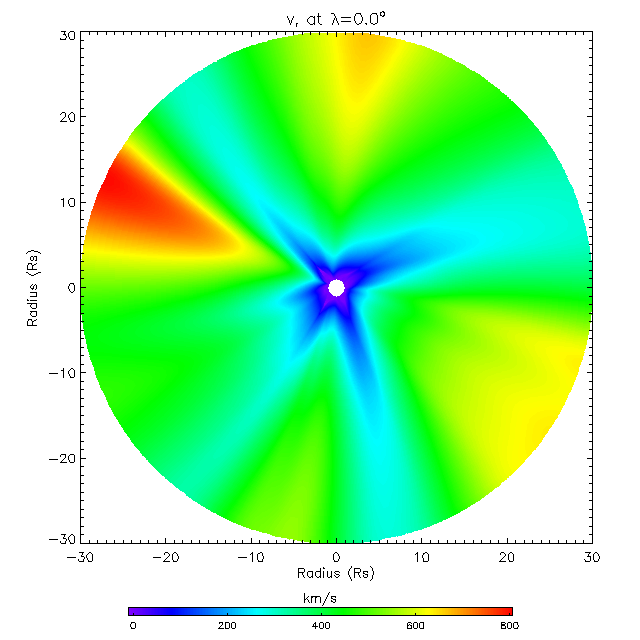 Vr equatorial plane 0.0&deg;