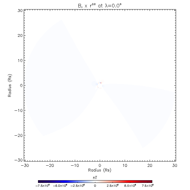 Br equatorial plane 0.0&deg;