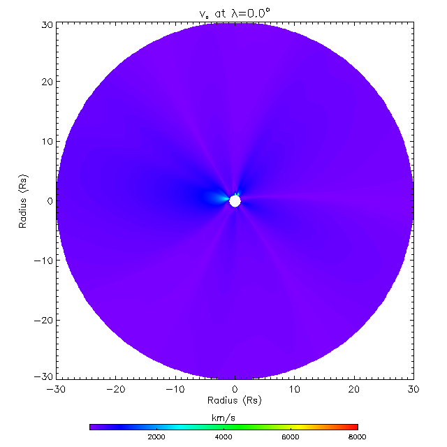 Va equatorial plane 0.0&deg;