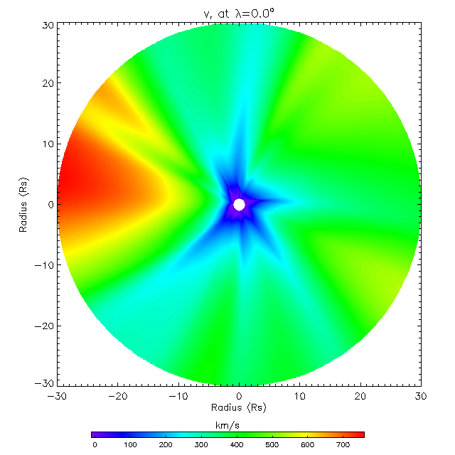Vr equatorial plane 0.0&deg;