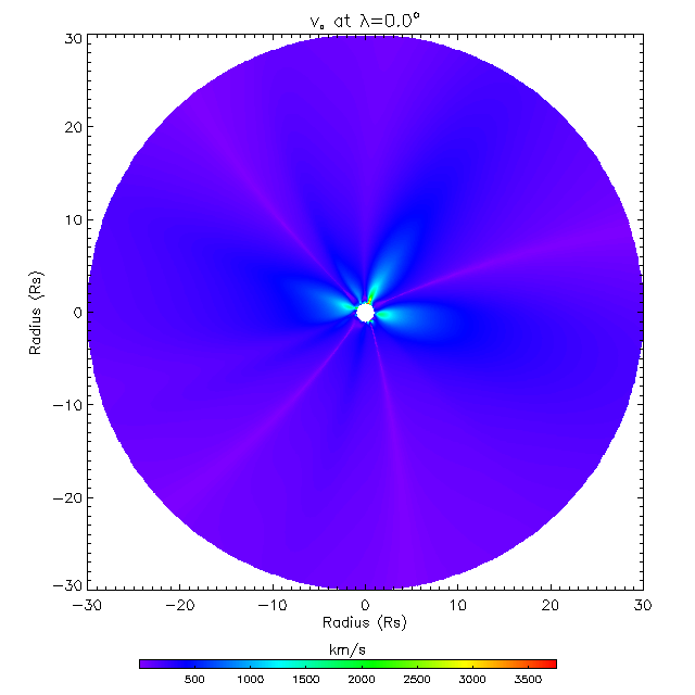 Va equatorial plane 0.0&deg;