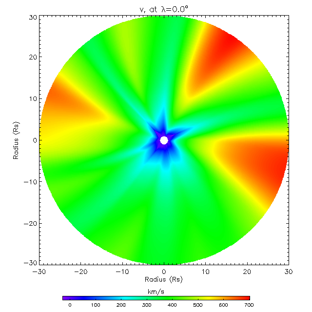 Vr equatorial plane 0.0&deg;