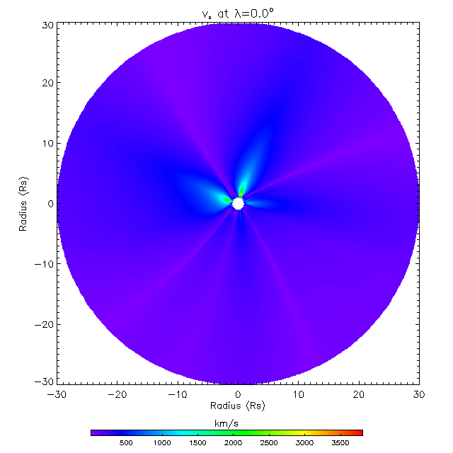 Va equatorial plane 0.0&deg;