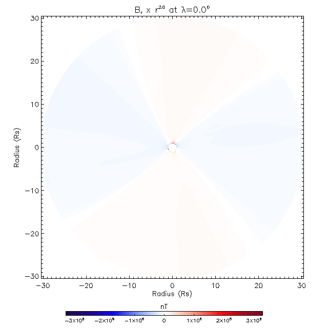 Br equatorial plane 0.0&deg;