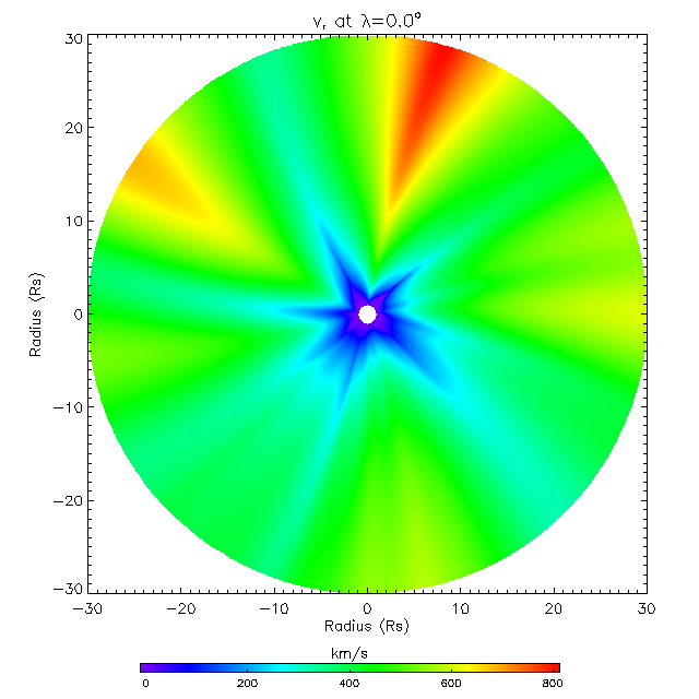 Vr equatorial plane 0.0&deg;